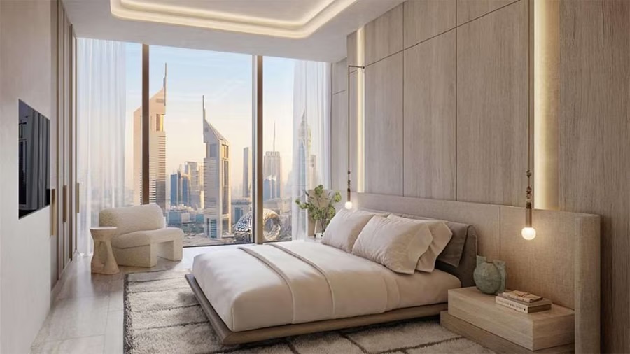 Burj Azizi — légi felvétel